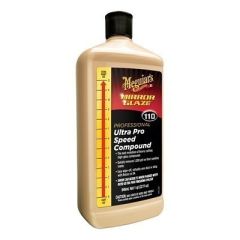 MeguiarS Mirror Glaze Ultra Pro Speed Compound Heavy Cut, High Gloss 32oz-small image