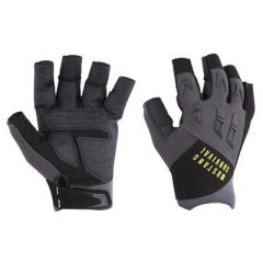 Mustang Ep 3250 Open Finger Gloves GreyBlack Medium-small image