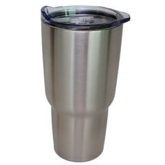 Norchill 30oz Stainless Steel Tumbler WClear Lid-small image