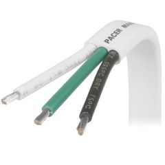 Pacer 103 Awg Triplex Cable BlackGreenWhite 100-small image