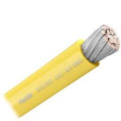 Pacer Yellow 40 Awg Battery Cable Sold By The Foot-small image