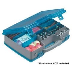 Plano DoubleSided Adjustable Tackle Organizer Large SilverBlue-small image