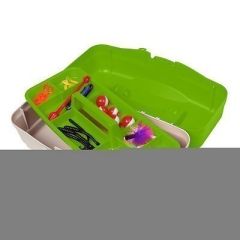 Plano Ready Set Fish OnTray Tackle Box GreenTan-small image