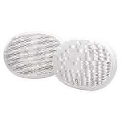 PolyPlanar 6 X 9 Premium Oval Marine Speakers Pair White-small image