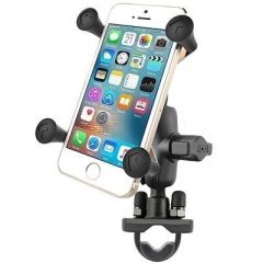 Ram Mount XGrip Phone Mount WHandlebar UBolt Base-small image