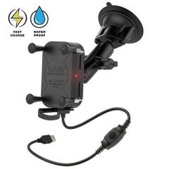 Ram Mount Ram ToughCharge 15w Wireless Charging Suction Cup Mount-small image