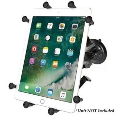 Ram Mount TwistLock Suction Cup Mount WUniversal XGrip Cradle For 10 Large Tablets-small image