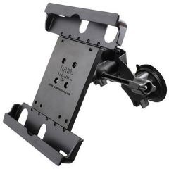 Ram Mount Dual Suction Cup Mount WRetention Knob Large TabTite Universal Tablet Holder-small image