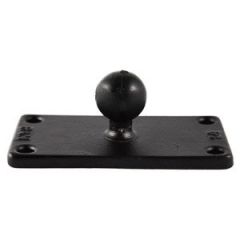 RAM Mount 2" x 4" Rectangle Base w/1" Ball - Mobile Mounting Solutions-small image
