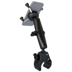 Ram Mount Universal ToughClaw Base WLong Double Socket Arm Universal XGrip CellIphone Cradle-small image