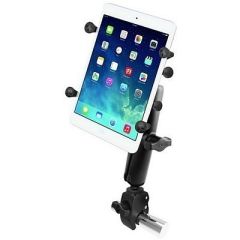 Ram Mount ToughClaw Base WLong Double Socket Arm Universal XGrip Cradle W1 Ball F7 Tablets-small image
