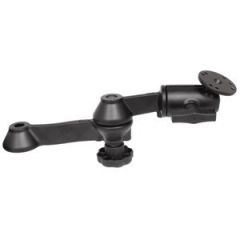 Ram Mount 12 Double Swing Arm W25 Round Base Powder Coated Marine Grade Aluminum-small image