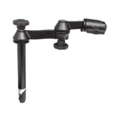 Ram Mount Double Swing Arm W8 Male TelePole No Ball Base-small image