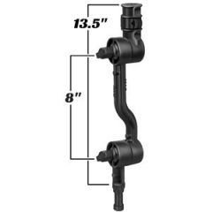 Ram Mount Adjustable AdaptAPost 135 Extension Arm-small image
