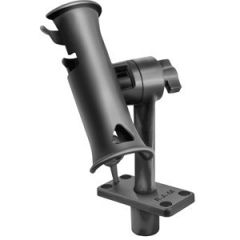 Ram Mount Ram Tube Jr Fishing Rod Holder WStandard 6 Length Post Spline Flush Mounting Base-small image