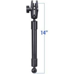 Ram Mount 14 Long Extension Pole W2 1 Ball Ends And Double Socket Arm-small image