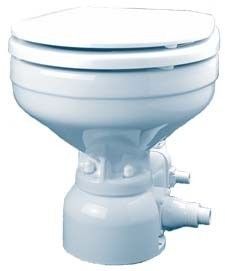Raritan Sea Era Electric Toilet Household Style Integral Pump Straight 90 Degree Discharge 12v-small image