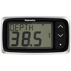 Raymarine I40 Depth Display System WThruHull Transducer-small image