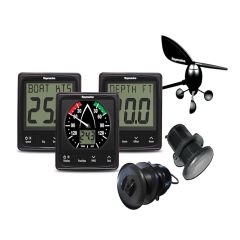 Raymarine I50/I60 Wind, Speed, Depth System Pack W/Transducers