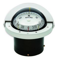 Ritchie Fnw203 Navigator Compass Flush Mount White-small image
