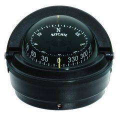 Ritchie S87 Voyager Compass Surface Mount Black-small image