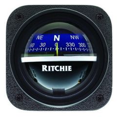 Ritchie V537b Explorer Compass Bulkhead Mount Blue Dial-small image