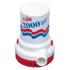 Rule 2000 GPH NonAutomatic Bilge Pump 24v-small image