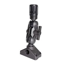 Scotty 162 15 Ball Mount WGear Head Post 241 Side Deck Mount-small image