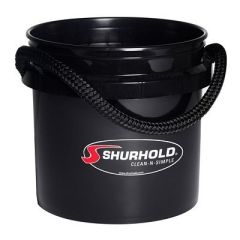 Shurhold WorldS Best Rope Handle Bucket 35 Gallon Black-small image