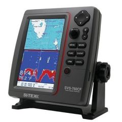 SiTex Svs760cf Dual Frequency ChartplotterSounder W Navionics Flexible Coverage-small image