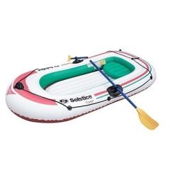 Solstice Watersports Voyager 3Person Inflatable Boat Kit WOars Pump-small image