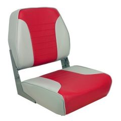 Springfield Economy MultiColor Folding Seat GreyRed-small image