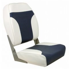 Springfield High Back MultiColor Folding Seat WhiteBlue-small image