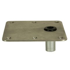 Springfield Kingpin 7 X 7 Offset Stainless Steel Square Base-small image