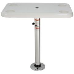 Springfield 16 X 28 Rectangle Table Package White ThreadLock-small image