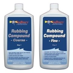 Sudbury Rubbing Compound Kit Step 1 Coarse Step 2 Fine 32oz Each-small image