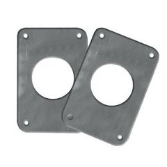 Taco Backing Plates FGrand Slam Outriggers Anodized Aluminum-small image