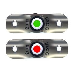 Taco Rub Rail Mounted Led Navigation Light Set 212-small image