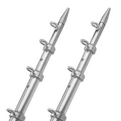 Taco 15 Telescopic Outrigger Poles Hd 1 12 SilverSilver-small image