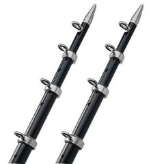 Taco 18 Telescopic Outrigger Poles Hd 112 BlackSilver-small image