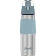 Thermos Vacuum Insulated 18oz Hydration Bottle Stainless Steel WGrey Grip-small image