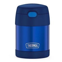 Thermos 10oz Stainless Steel Funtainer Food Jar Navy-small image