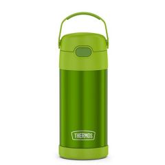 Thermos Funtainer Stainless Steel Insulated Straw Bottle 12oz Lime-small image