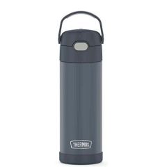 Thermos Funtainer Stainless Steel Insulated Bottle WSpout 16oz Stone Slate-small image