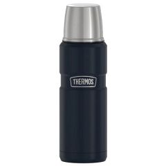 Thermos Stainless King 16oz Beverage Bottle Midnight Blue-small image