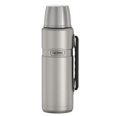 Thermos Stainless King 40oz Beverage Bottle Matte Stainless Steel-small image