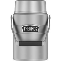 Thermos Food Jar 47oz Matte Stainless Steel-small image