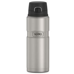 Thermos Stainless King 24oz Drink Bottle Matte Stainless Steel-small image