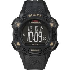 Timex Expedition Shock Chrono Alarm Timer Black-small image