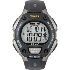 Timex Ironman Triathlon 30 Lap Grey/Black - Waterproof Fitness Watches-small image